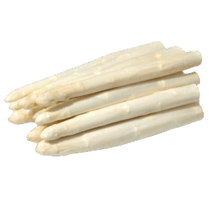 Espárragos blancos frescos