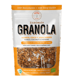Granola Mango, Coco y Anacardos