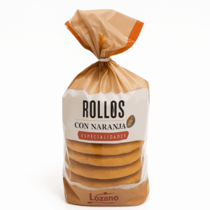 Rollos con naranja (caja 8 ud)